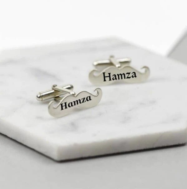 Engraved Mouch Cufflinks