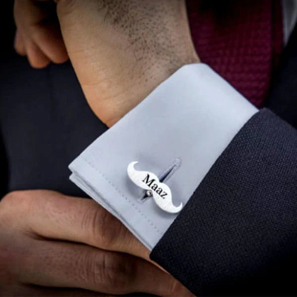 Engraved Mouch Cufflinks